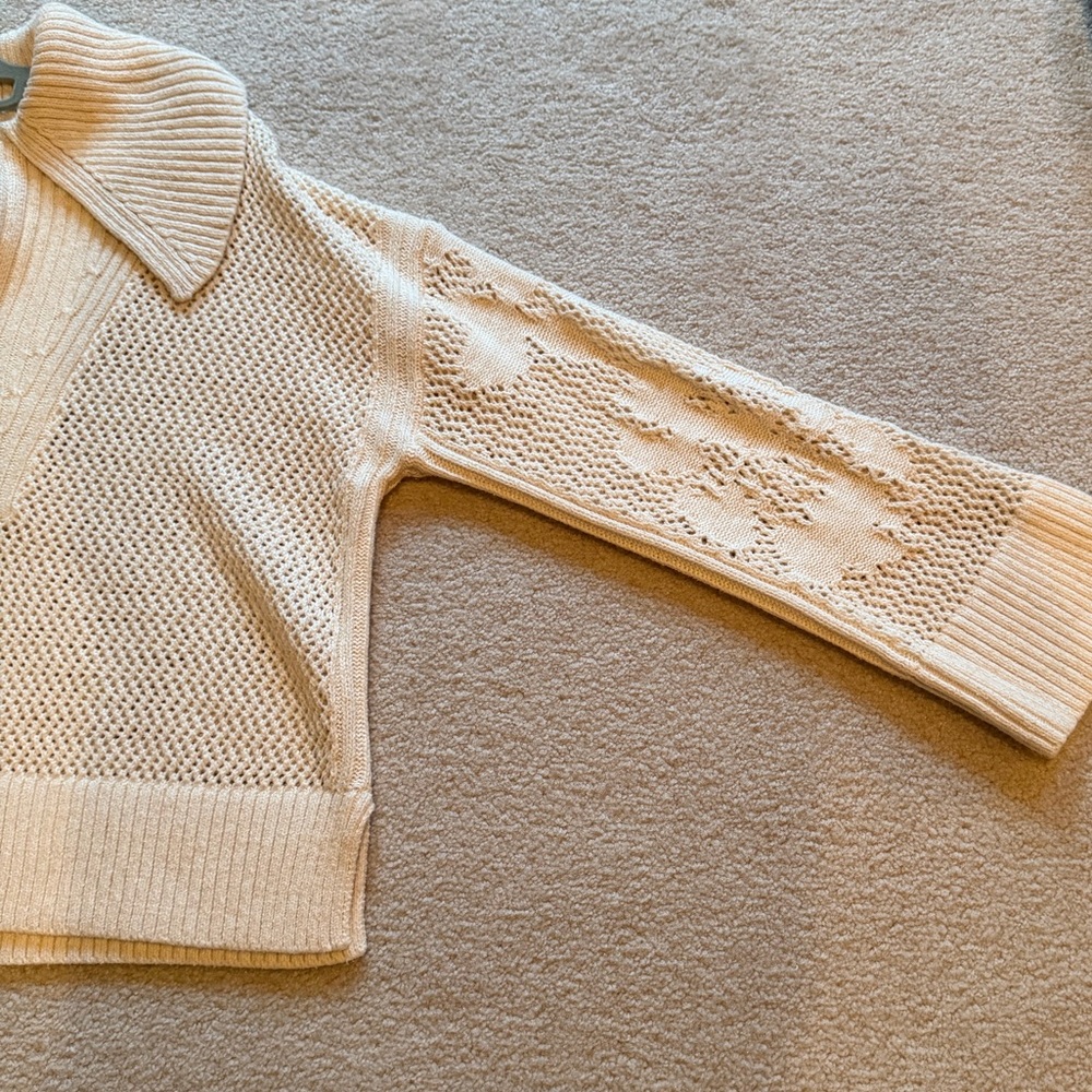 Daily Practice by Anthropologie Half-Zip Oversized Pullover Sweater size M - Picture 5 of 10
